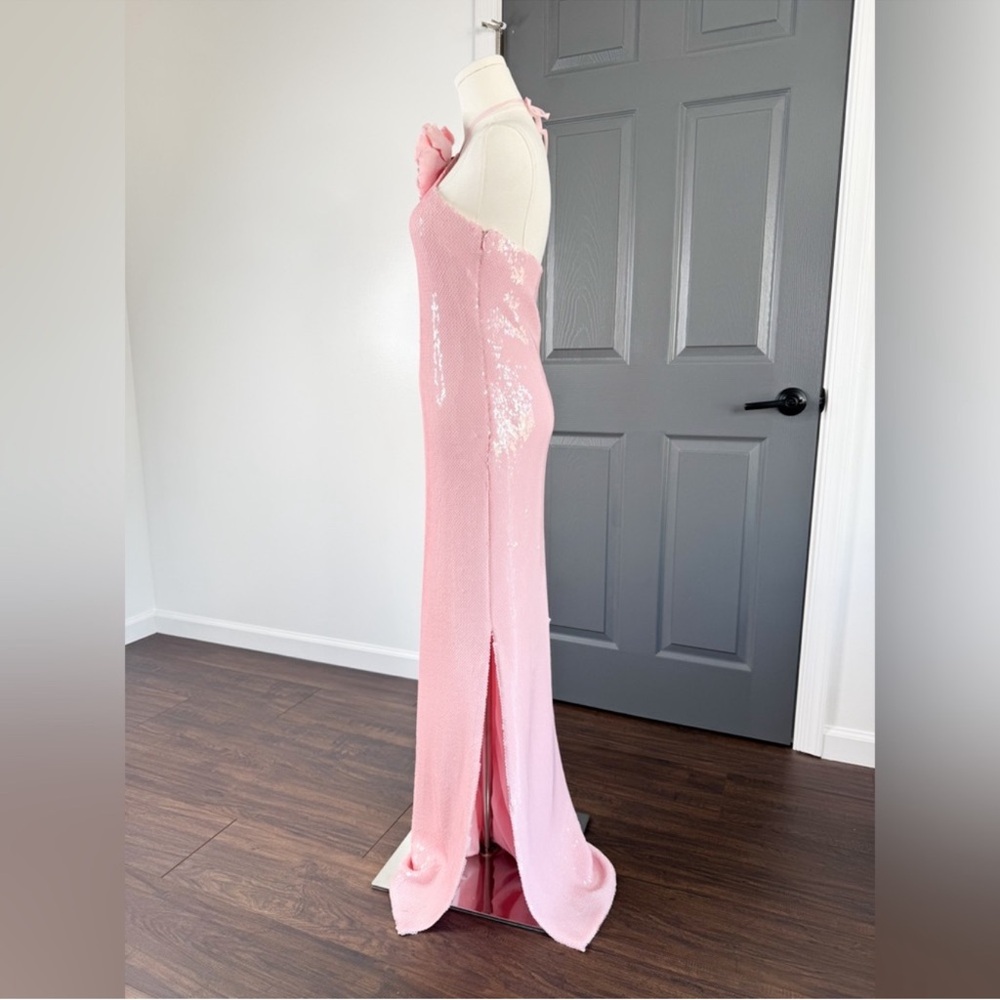 Rodarte Appliquéd sequined tulle halterneck gown - Picture 7 of 12